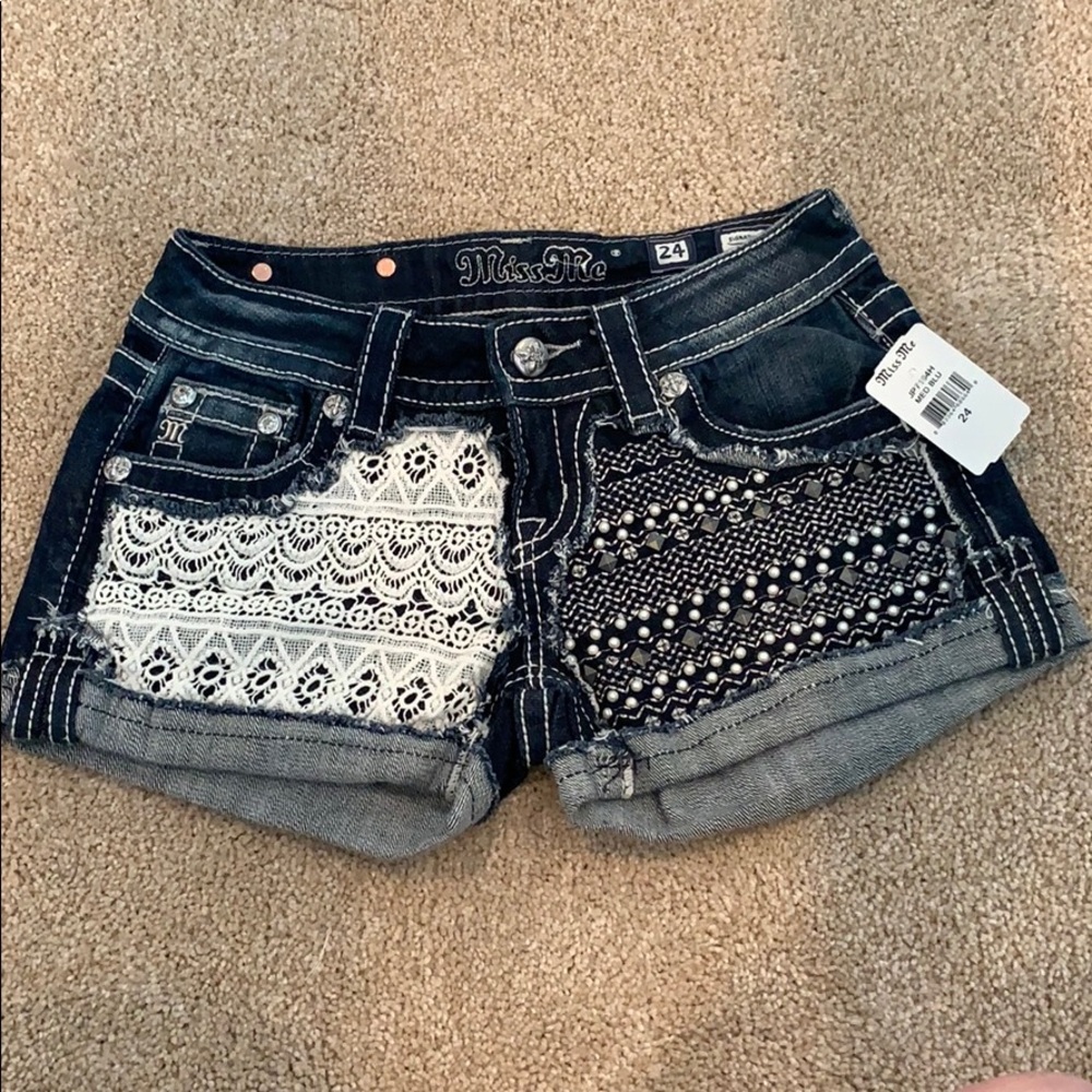 Miss me denim shorts